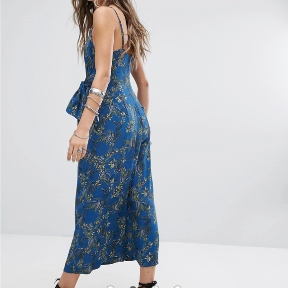 Free people women’s hot‎ tropics jumpsuit size 0 - Picture 5 of 13